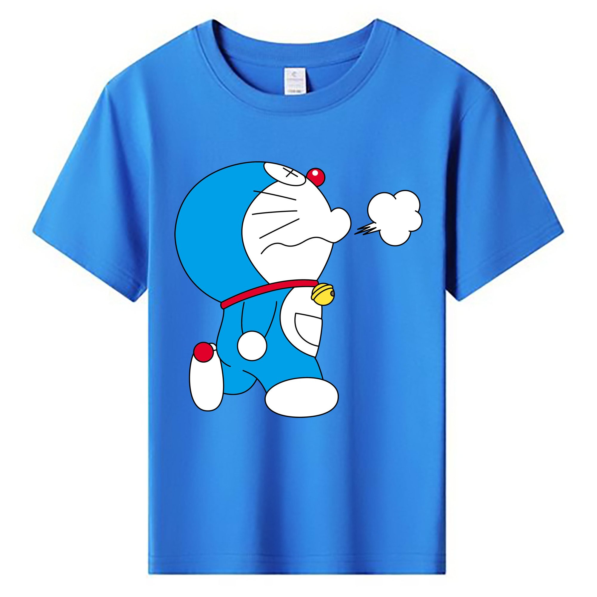 （画像用） ドラえもん Doraemon 綿100％キッズTシャツ（フロントプリント）